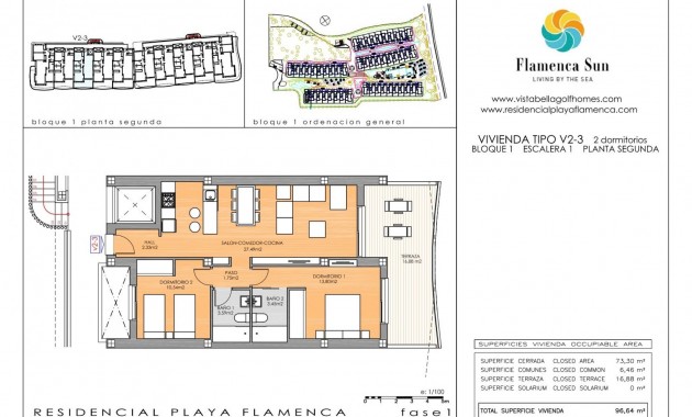 New Build - Flat -
Orihuela Costa - Playa Flamenca